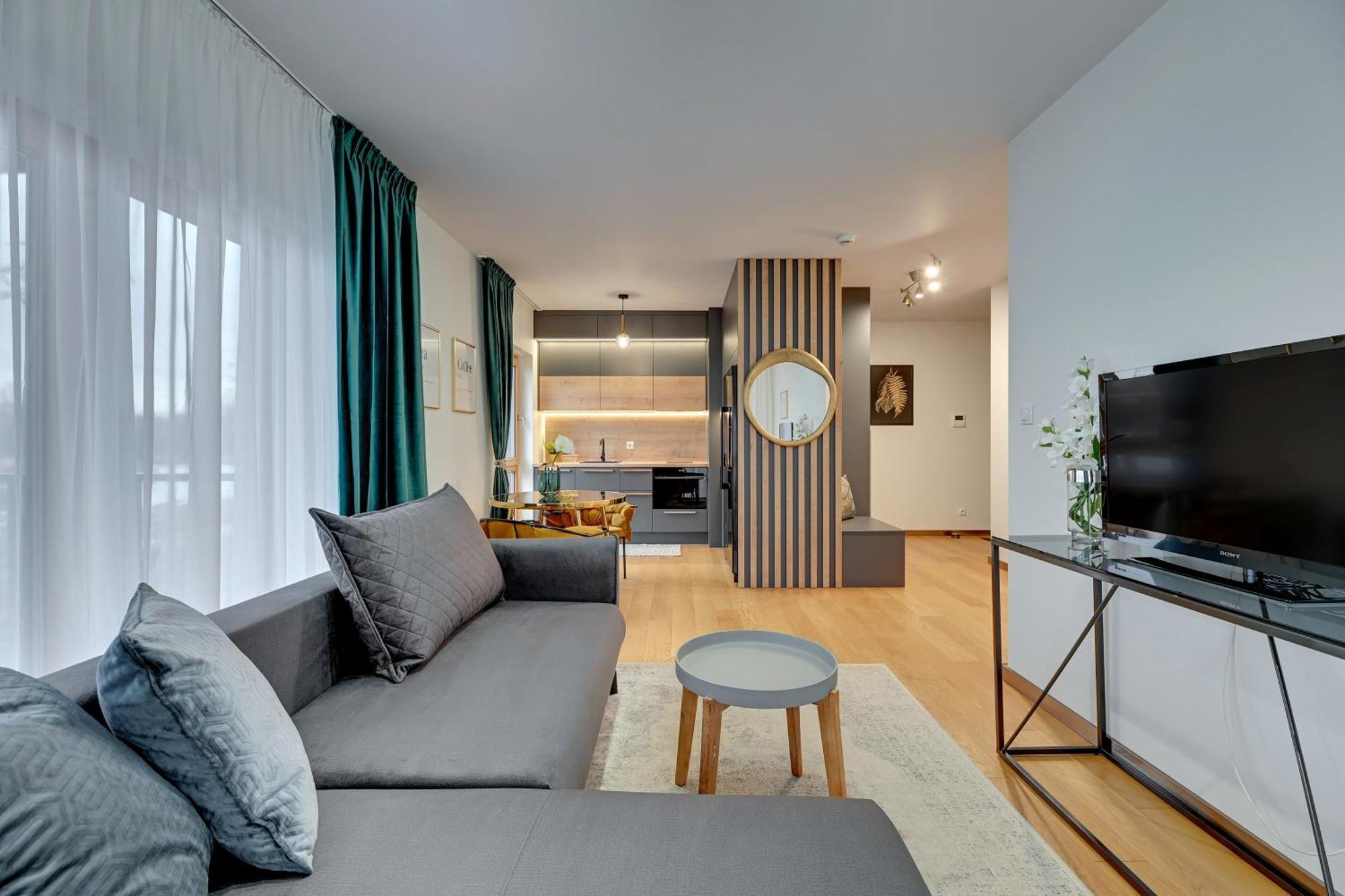 Nadmotlawie Riverside - Sauna, Gym & Parking By Downtown Apartments Gdaňsk Exteriér fotografie