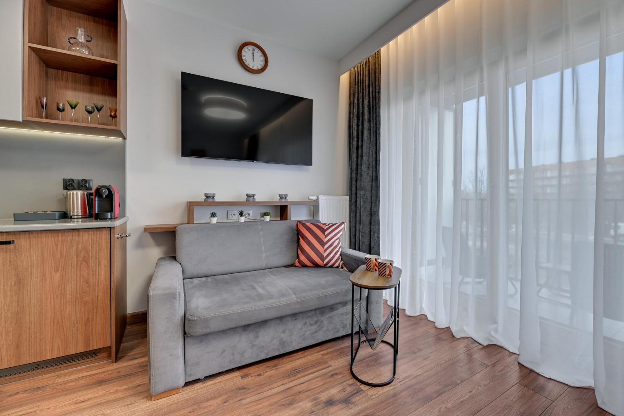 Nadmotlawie Riverside - Sauna, Gym & Parking By Downtown Apartments Gdaňsk Pokoj fotografie